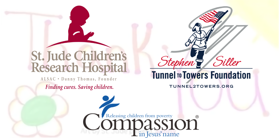 Charitable Commitment - St. Jude and Tunnel to Towers