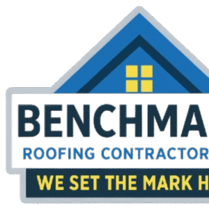 Benchmark Roofing Contractor Company Logo