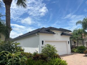 High-quality roofing material detail view